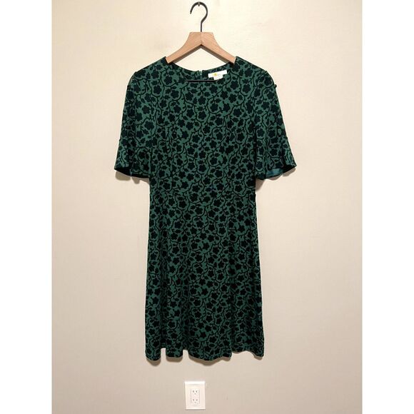 Boden Alexis Jersey Dress in Enchanted Vine‎ Midi Women's Size 8R - Picture 4 of 11